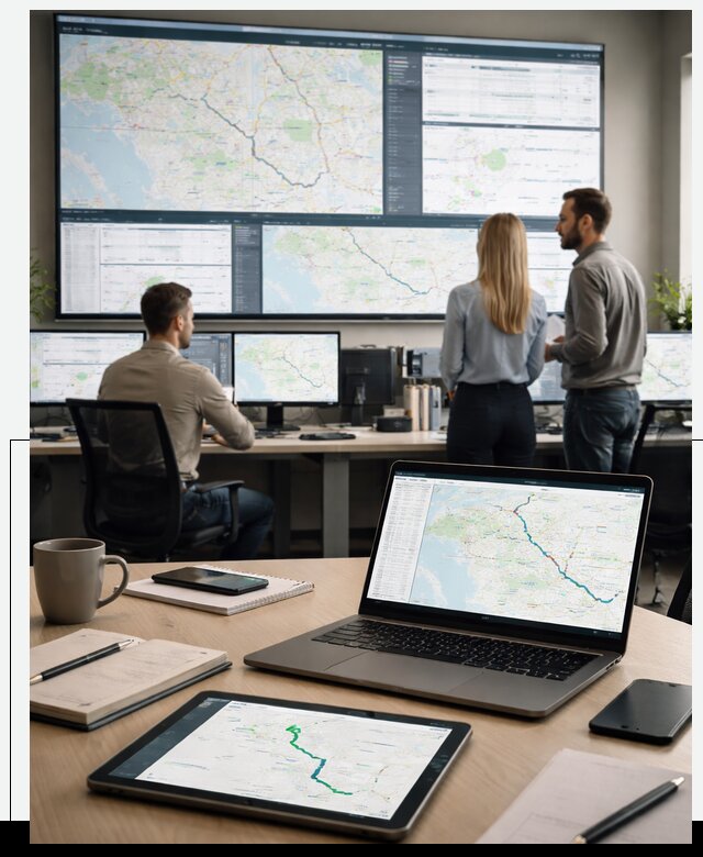 Трекинг грузов и Fleet Management, мониторинг автопарка в Магадане