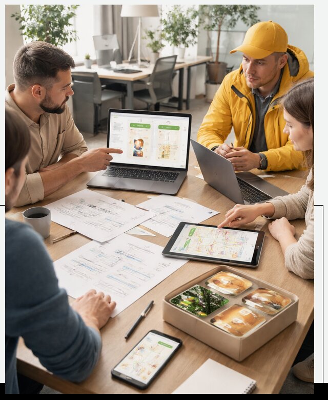 Разработка агрегатора доставки еды в Магадане от 15335 р., АвикейМгд