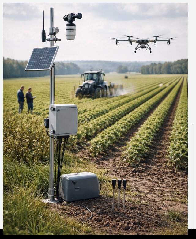 Разработка IoT мониторинга полей в Магадане от 8690 р. | АвикейМгд